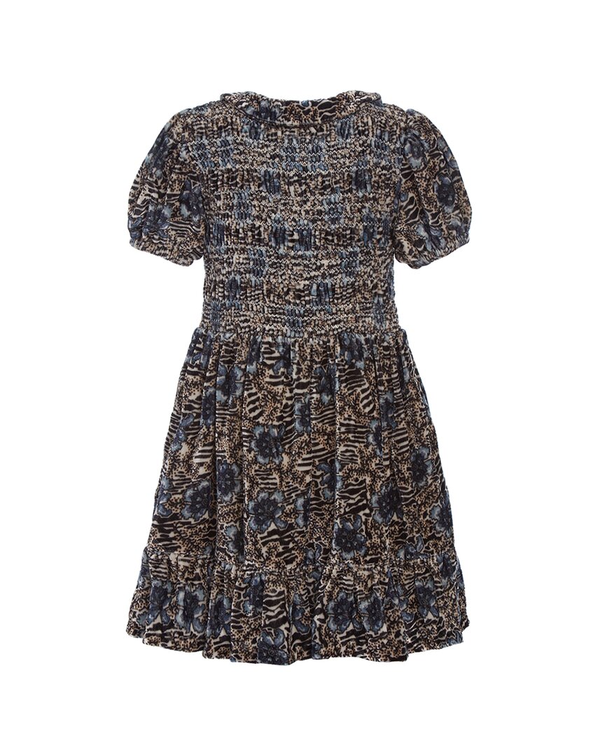 Sea New York Haley Print Puff Sleeve Dress