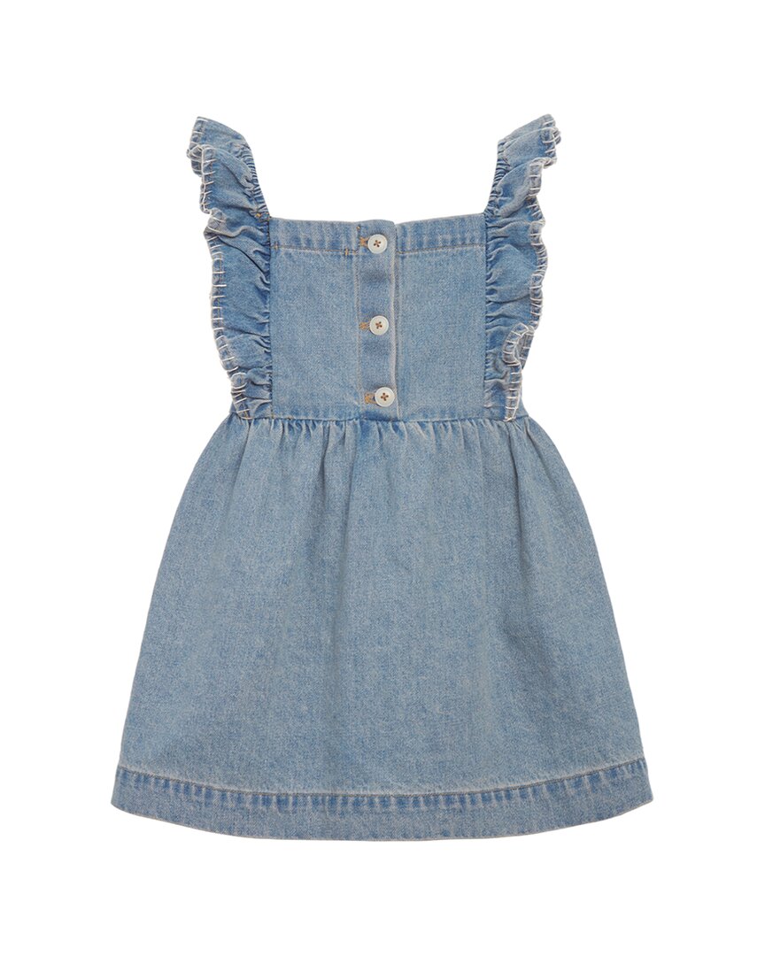 Sea New York Marion Mended Denim Flutter Sleeve Dress Bluefly Sea New York Marion Mended Denim Flutter Sleeve Dress Bluefly