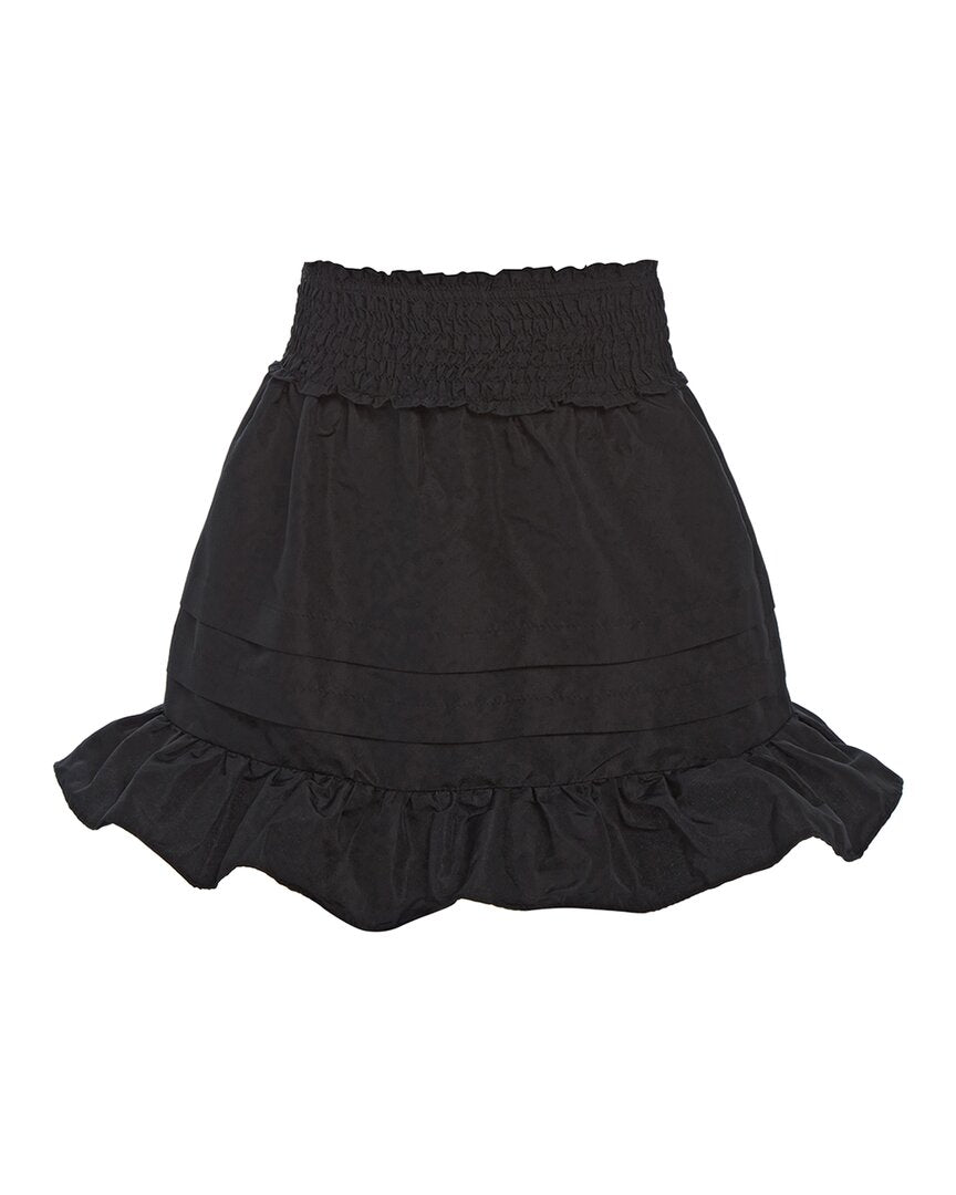Sea New York Diana Taffeta Smocked Skirt