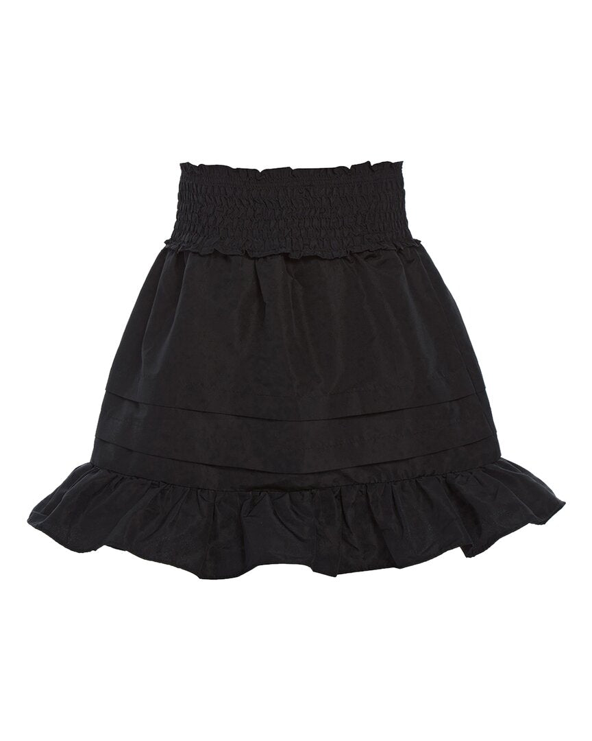 Sea New York Diana Taffeta Smocked Skirt