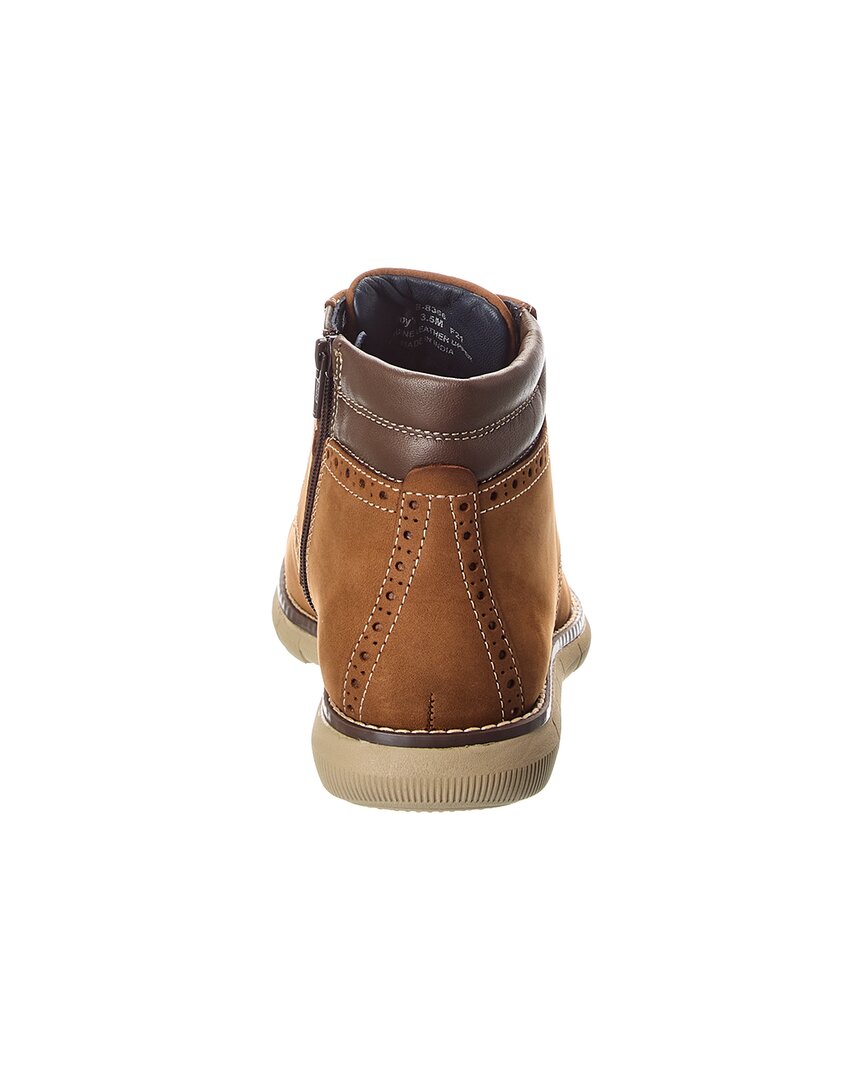 Johnston & Murphy Holden Plain Toe Leather Boot