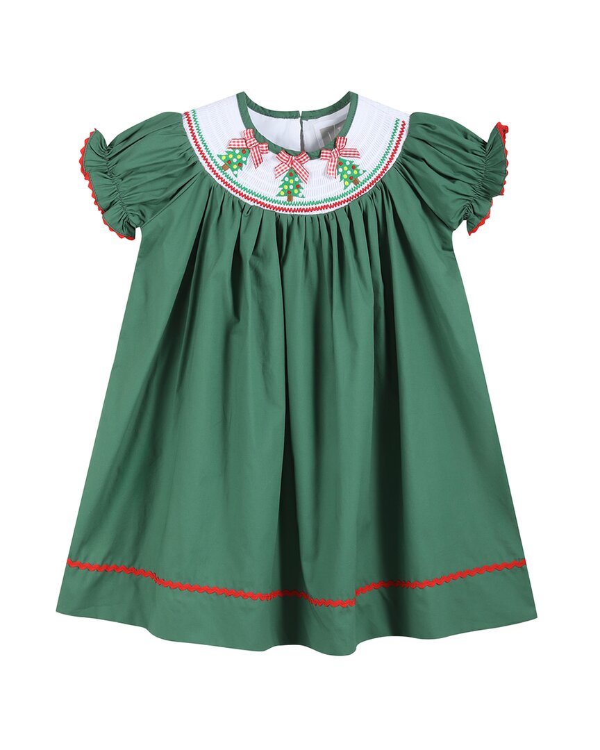 Lil Cactus Smocked Bishop Dress
