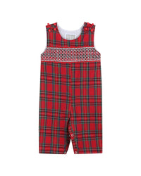 Lil Cactus Smocked Overall