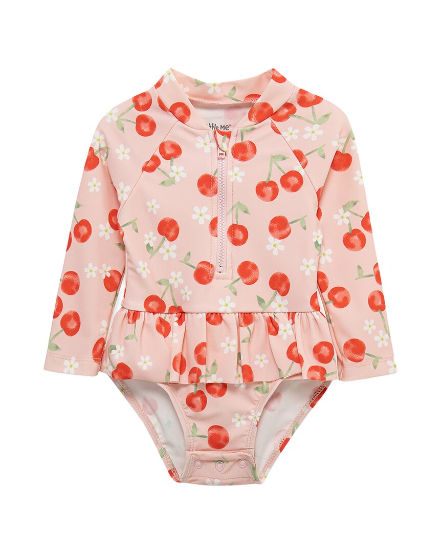 Little Me Cherry One-Piece Rashguard