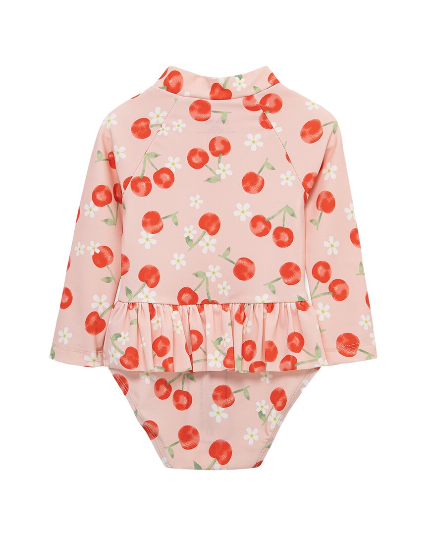 Little Me Cherry One-Piece Rashguard
