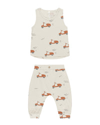 Rylee + Cru Collective Tank & Slouch Pant Set