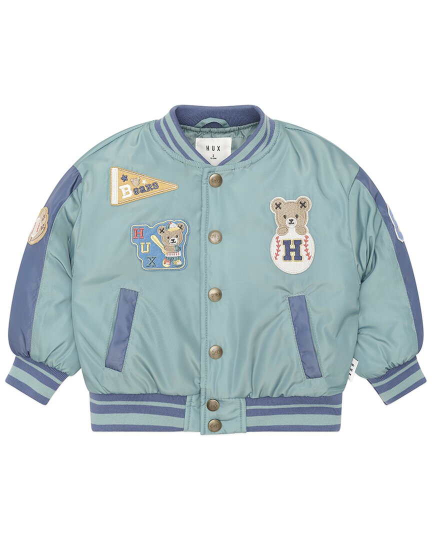 Huxbaby Sprout Hux College Varsity Jacket Green