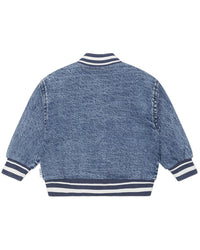 Huxbaby Dreamy Denim Bomber Jacket