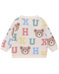Huxbaby Hux Alphabet Knit Jumper