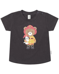 Huxbaby Fireman Hux T-Shirt Black