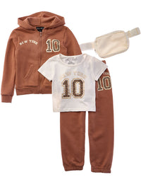 Freestyle New York City 3Pc Fleece Set