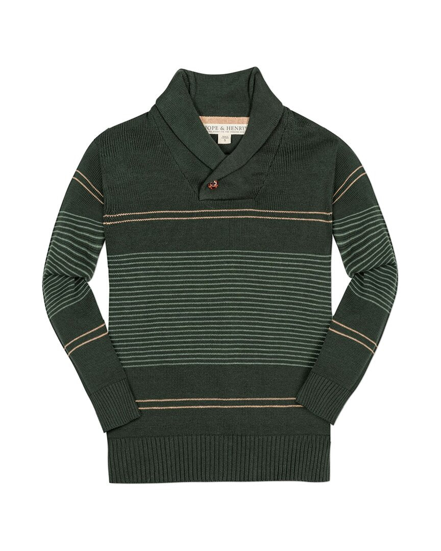 Hope & Henry Shawl Collar Sweater