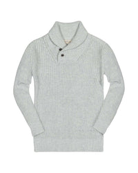 Hope & Henry Shawl Collar Button Sweater