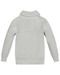 Hope & Henry Shawl Collar Button Sweater