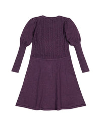 Hope & Henry Bubble Sleeve Sweaterdress