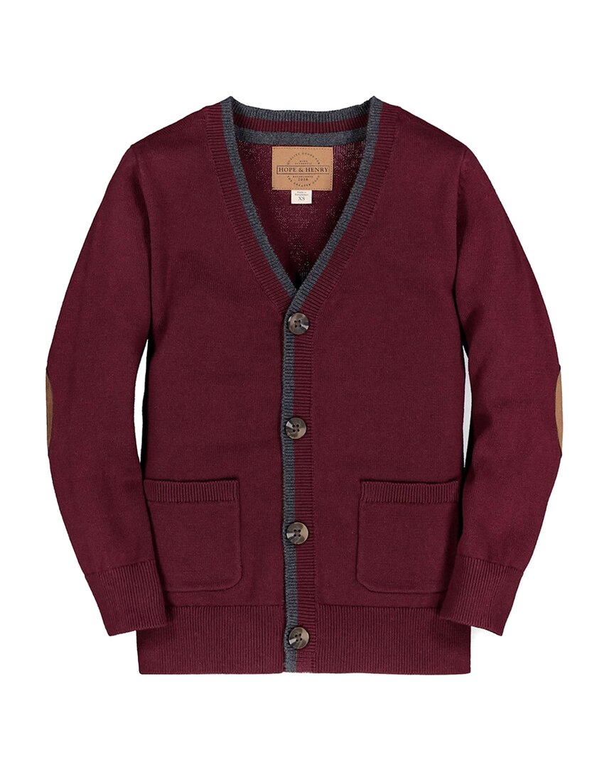 HOPE & HENRY Hope & Henry Tipped Cardigan Sweater