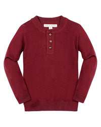 Hope & Henry Henley Sweater