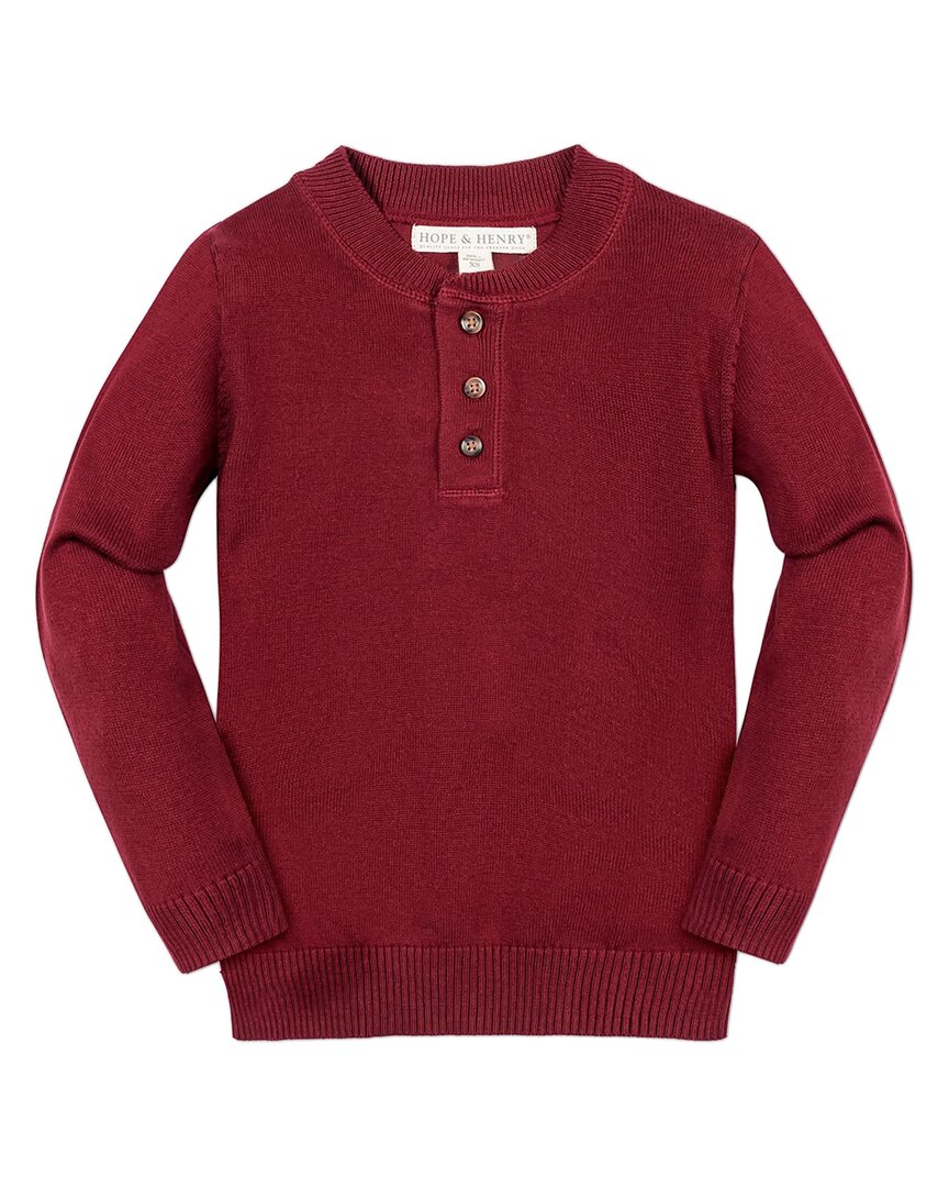 Hope & Henry Henley Sweater