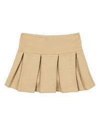 Hope & Henry Ponte Pleated Skort