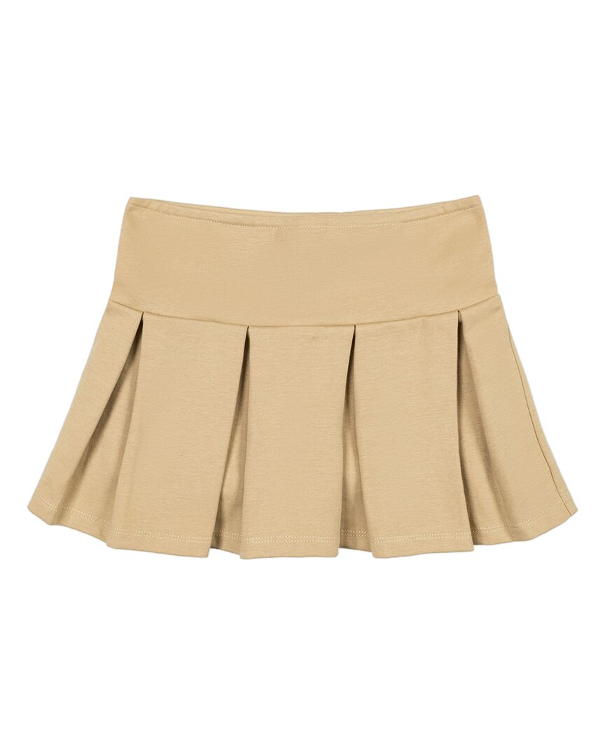 Hope & Henry Ponte Pleated Skort