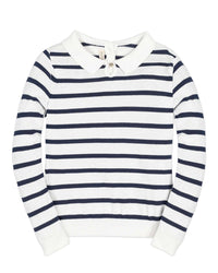Hope & Henry French Keyhole Sweater