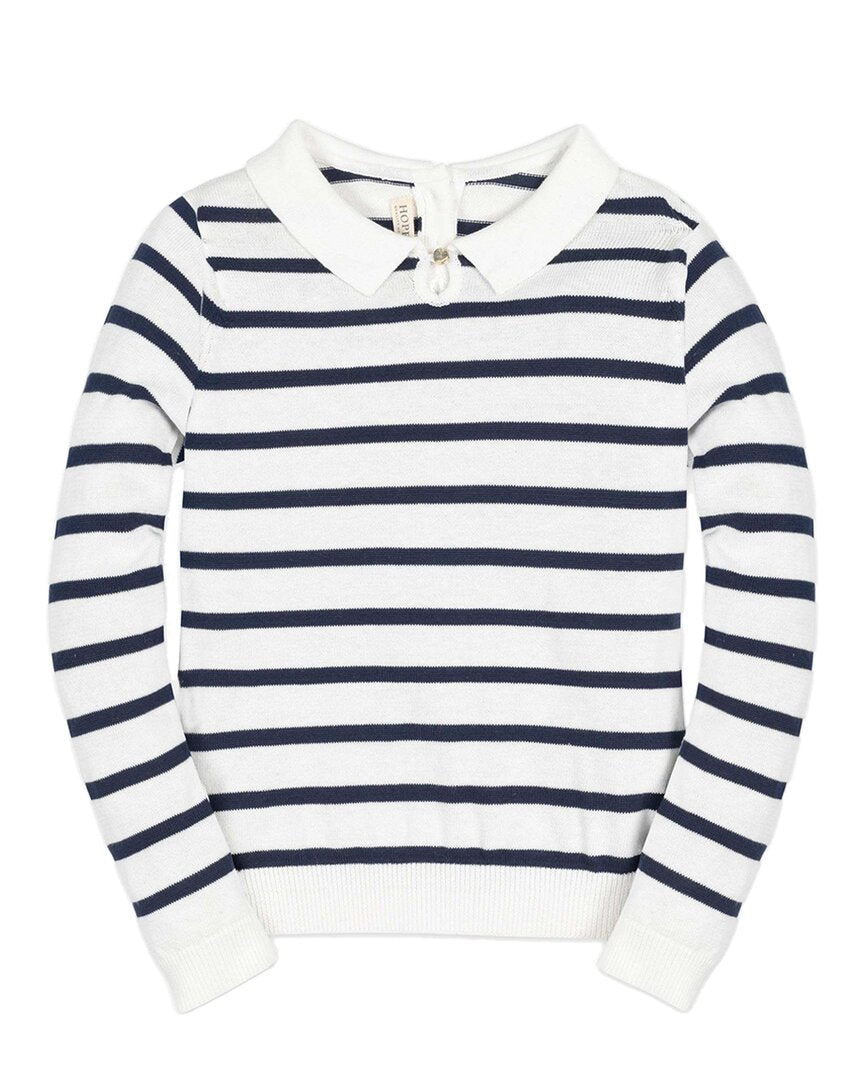 Hope & Henry French Keyhole Sweater
