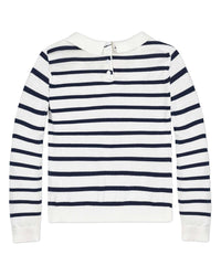Hope & Henry French Keyhole Sweater