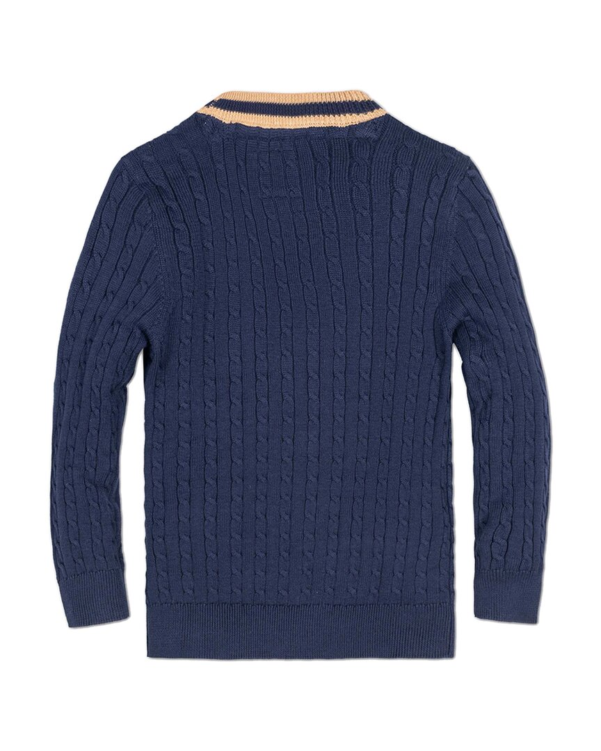 Hope & Henry Cable Grandpa Cardigan