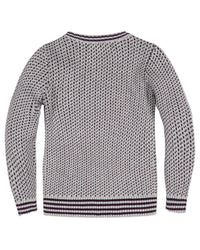 Hope & Henry Birdseye Sweater