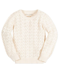 Hope & Henry Pointelle Sweater