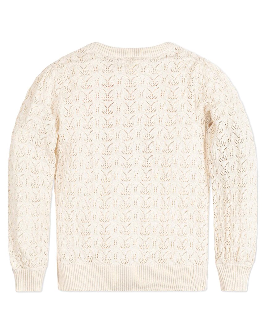 Hope & Henry Pointelle Sweater