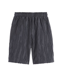 Scotch & Soda Mid-Length Towelling Jacquard Short