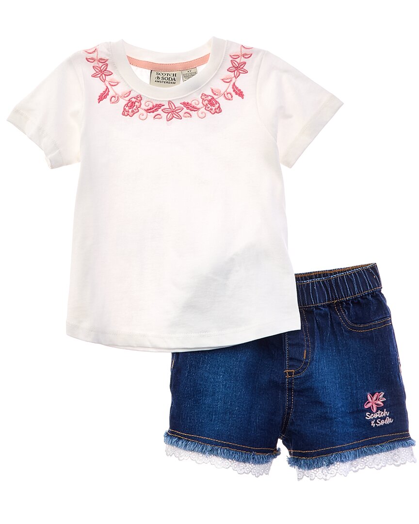 Scotch & Soda 2Pc T-Shirt & Short Set