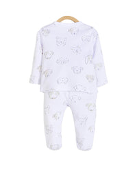 Babycottons Paws Set Cross T-Shirt & Pant Set