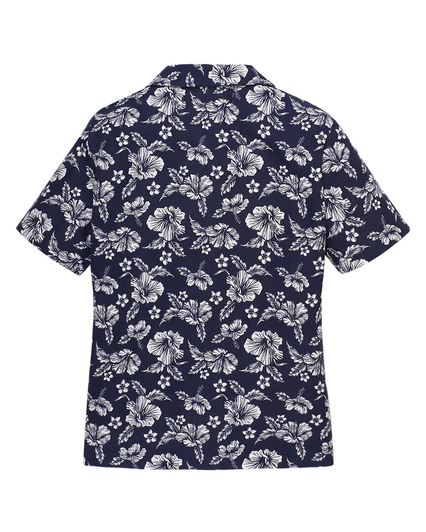Hope & Henry Short Sleeve Camp Shirt