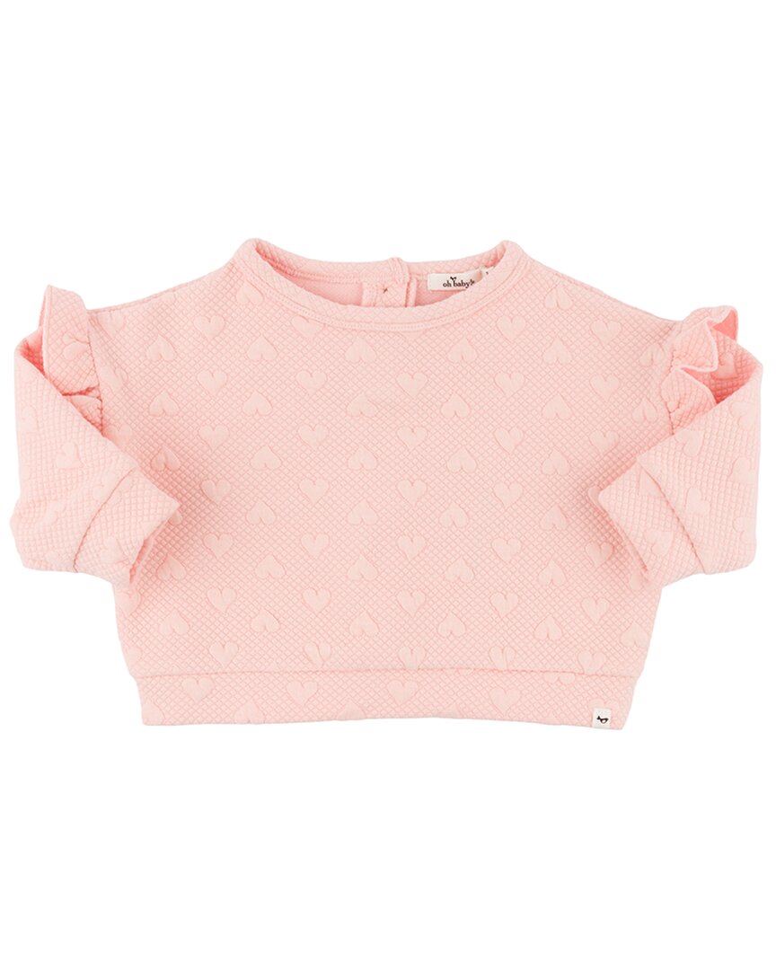 Oh Baby! Pucker Hearts Millie Slouch Sweatshirt