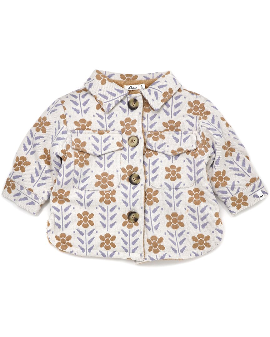 Oh Baby! Nordic Double Knit Snowdrift Shacket