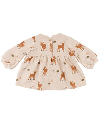 Oh Baby! Deer Print Josephine Dress