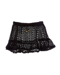 Vintage Havana Crochet Mini Skirt
