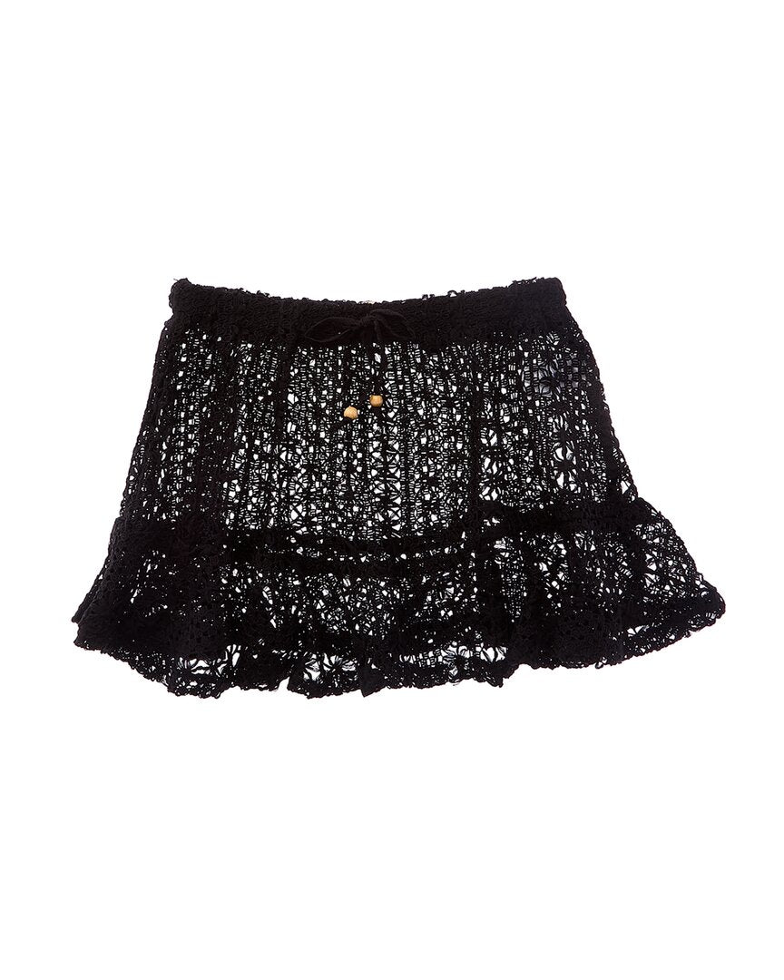 Vintage Havana Crochet Mini Skirt