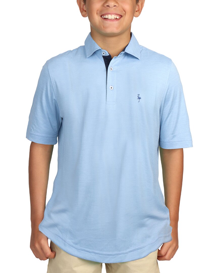 Tailorbyrd Melange Mesh Performance Polo Shirt