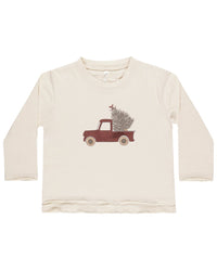 Rylee + Cru Collective Raw Edge T-Shirt