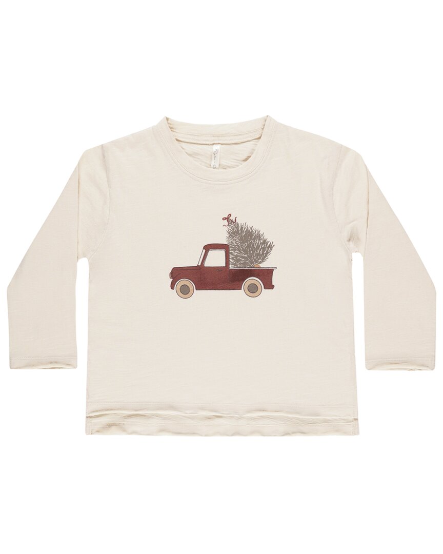 Rylee + Cru Collective Raw Edge T-Shirt