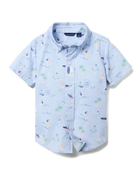 Janie And Jack The Poplin Shirt