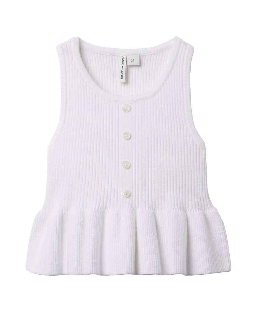 Janie And Jack Peplum Sweater Top