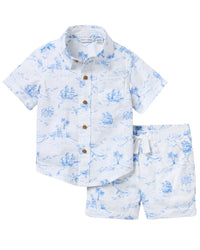 Janie And Jack The Cabana Matching Set