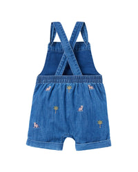 Janie And Jack Embroidered Tiger Overall