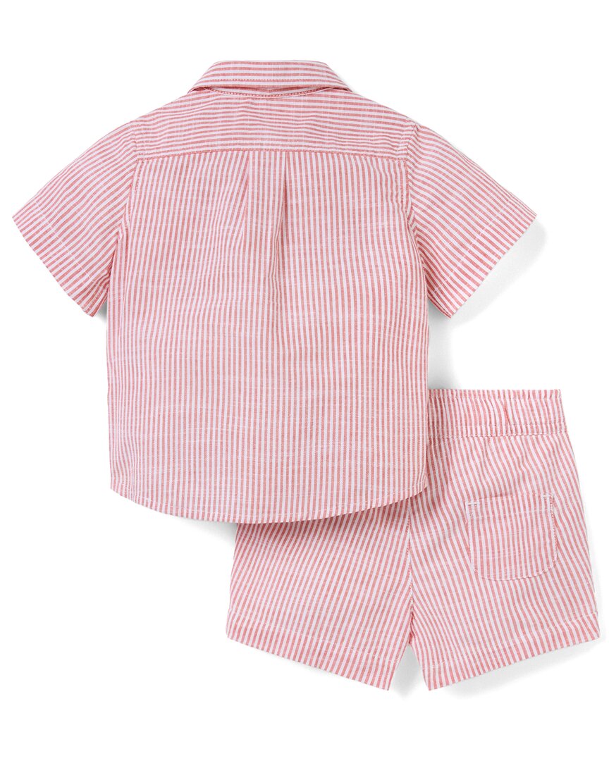 Janie And Jack The Cabana Linen Matching Set