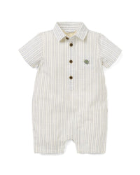 Janie And Jack Striped Sea Turtle Romper