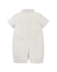 Janie And Jack Striped Sea Turtle Romper